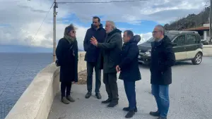 Sopralluogo di Basile a Lipari
