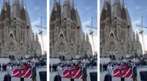 Studenti reggini compleanno Reggina da Barcellona