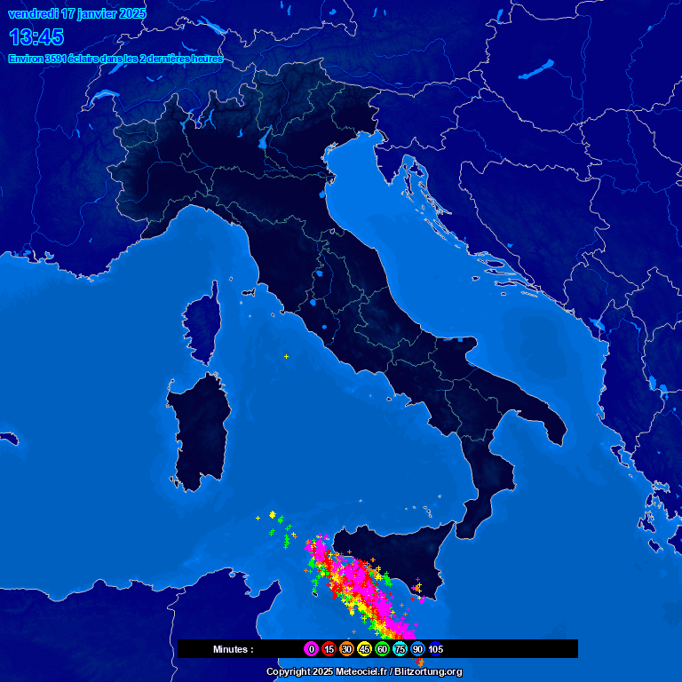 allerta meteo temporali notte live