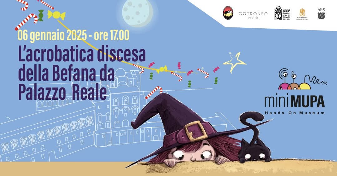 discesa acrobatica befana palermo