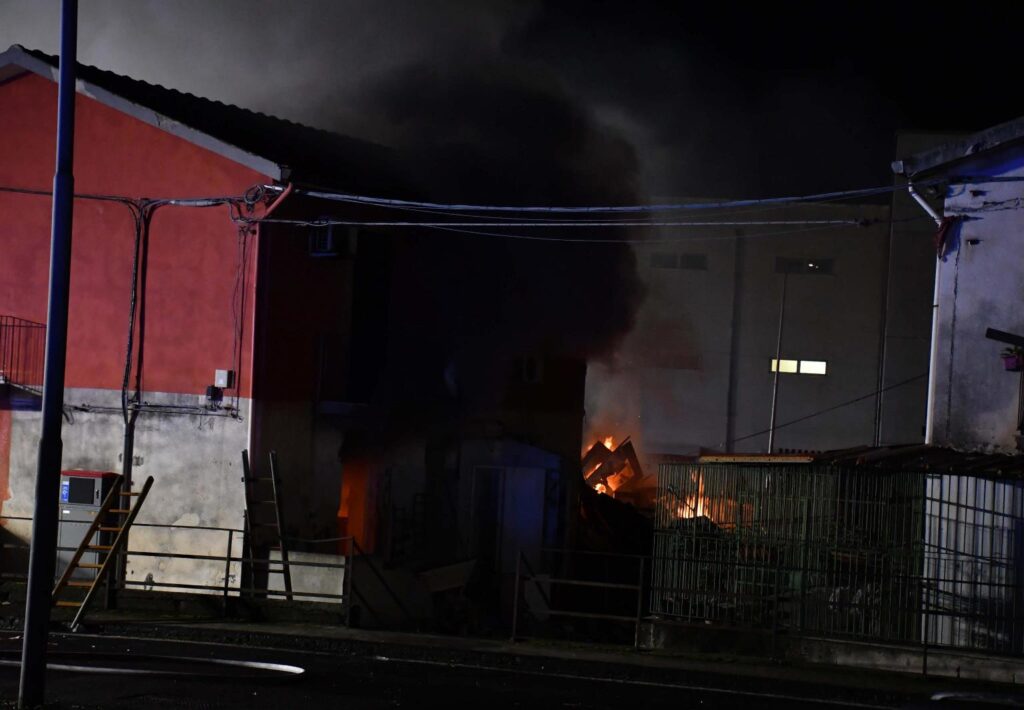 Esplosione gas a Catania