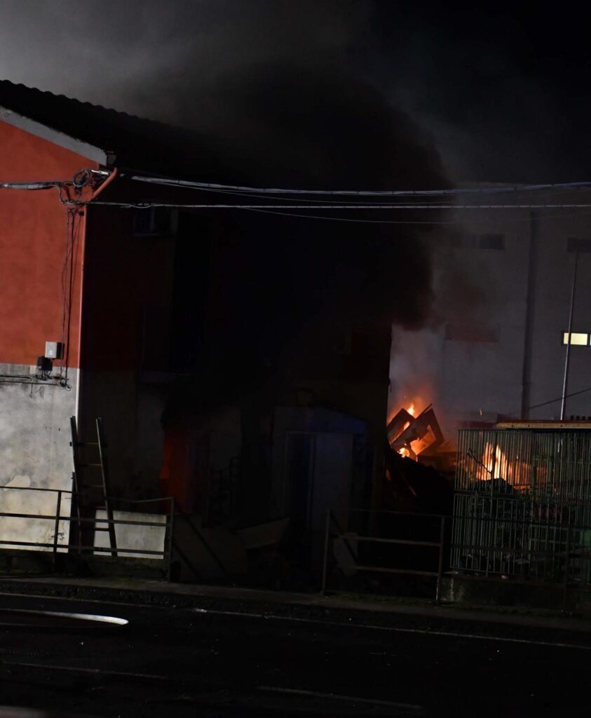 Esplosione gas a Catania