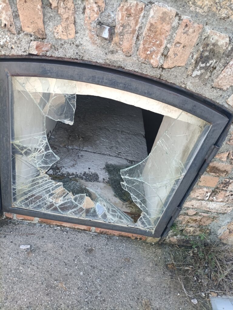 fortino pentimele vandalizzato