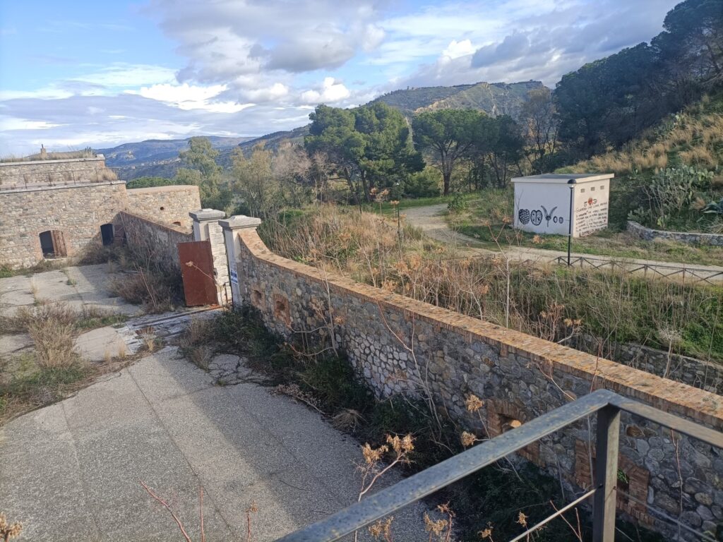 fortino pentimele vandalizzato