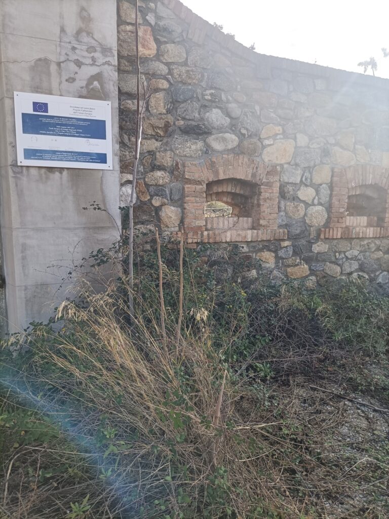 fortino pentimele vandalizzato