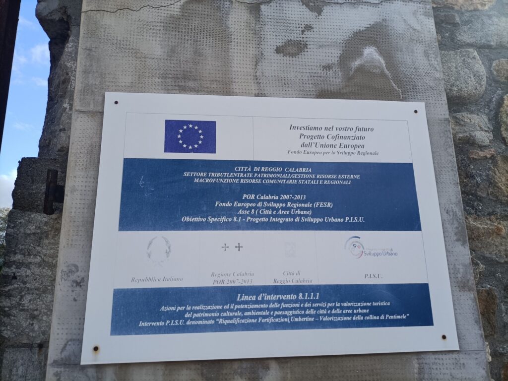 fortino pentimele vandalizzato