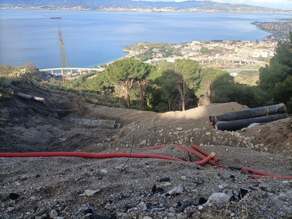 fortino pentimele vandalizzato
