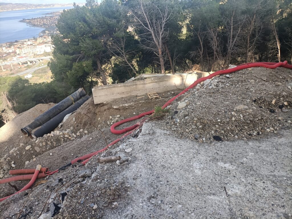 fortino pentimele vandalizzato