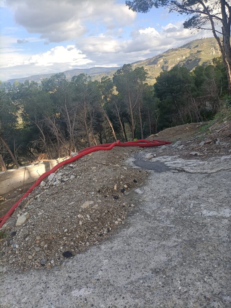 fortino pentimele vandalizzato