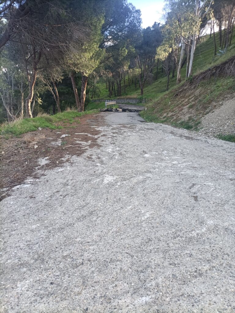 fortino pentimele vandalizzato
