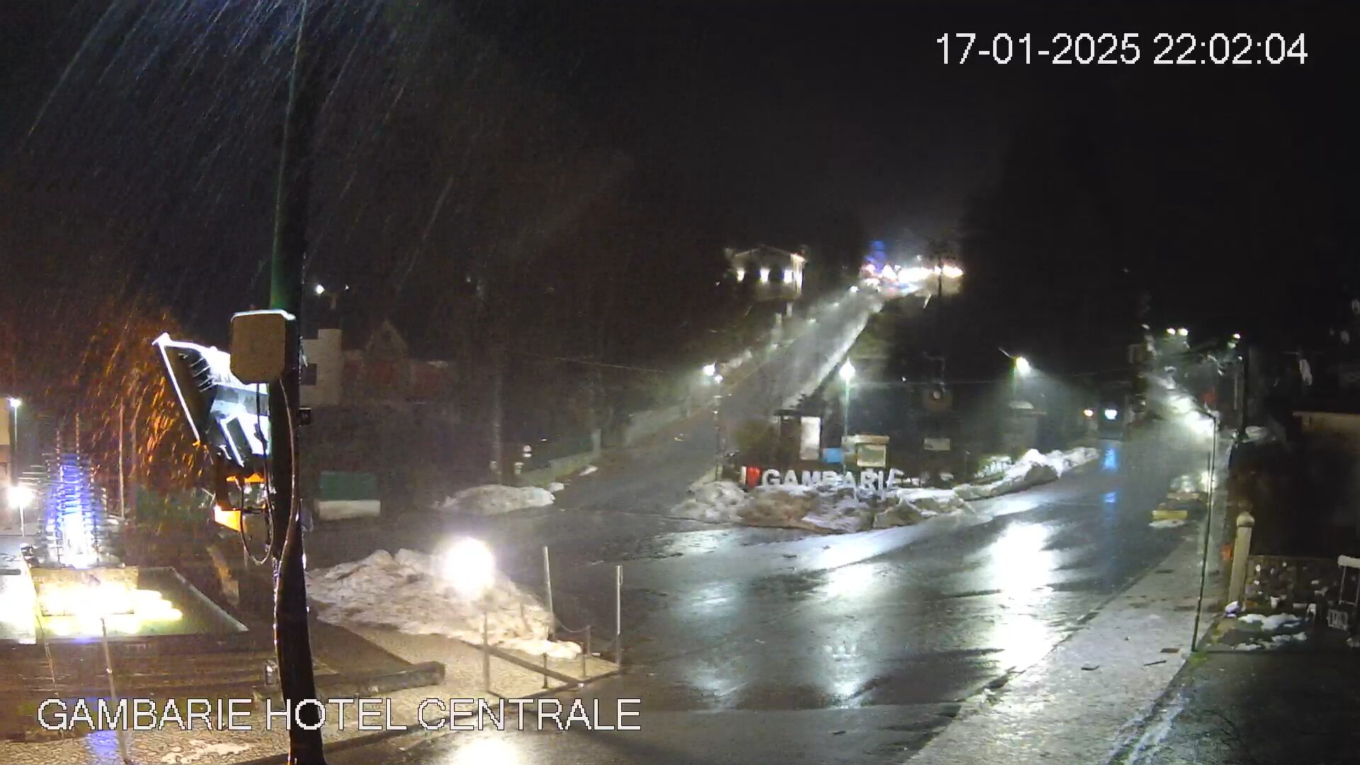 gambarie pioggia notte