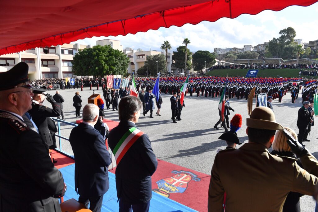 giuramento scuola allievi carabinieri reggio calabria 2025