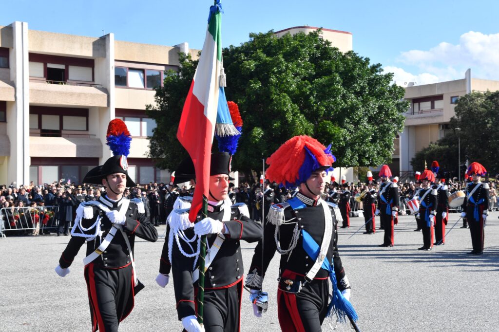 giuramento scuola allievi carabinieri reggio calabria 2025