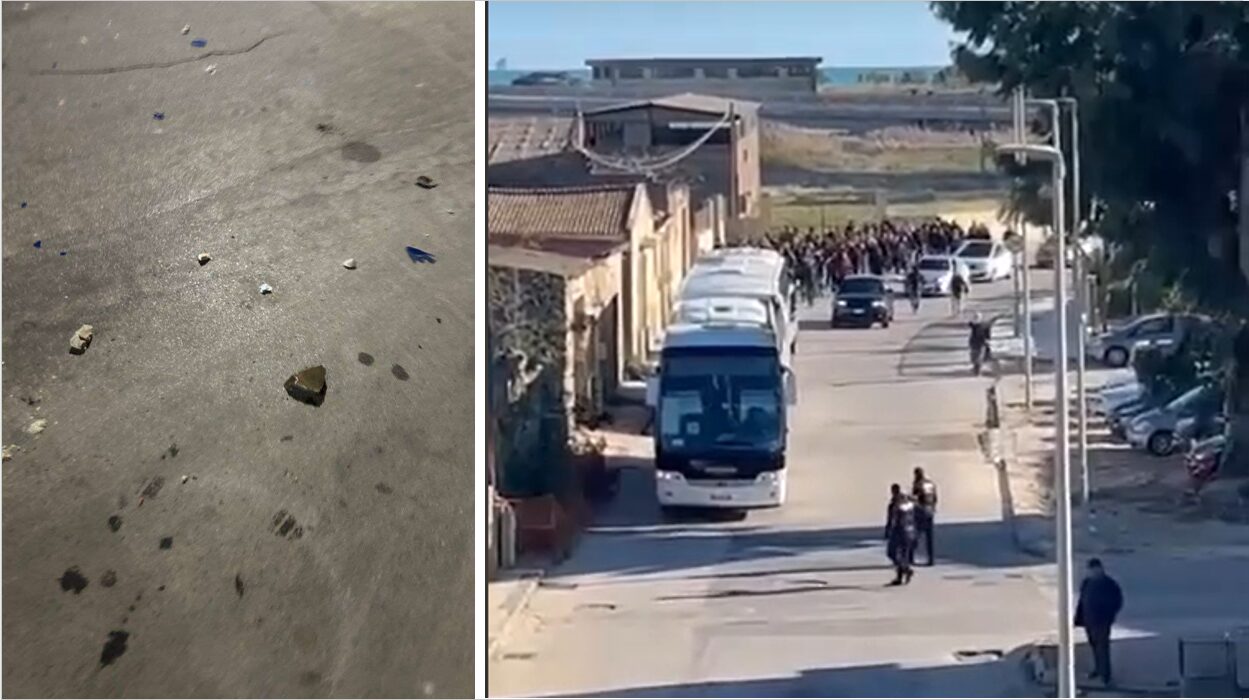 scontri tifosi Licata – Sancataldese