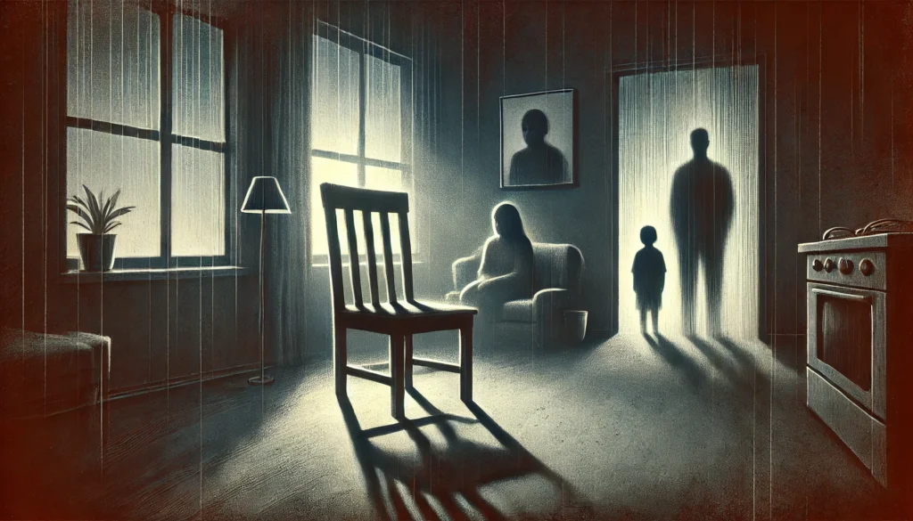 sedia vuota casa abbandonata