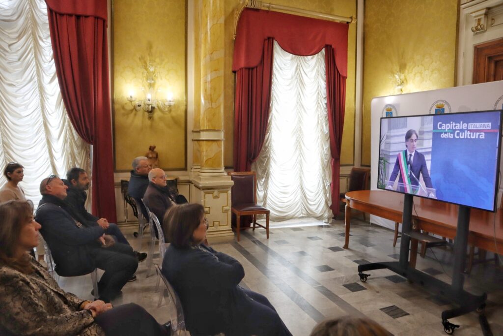 Audizione Reggio Capitale della Cultura da Palazzo San Giorgio