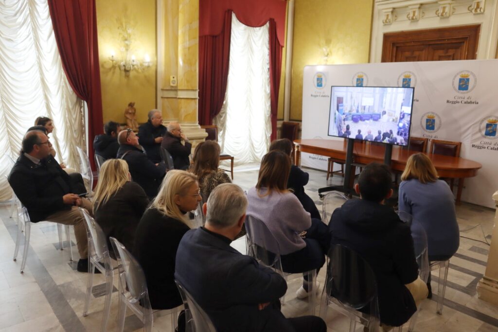 Audizione Reggio Capitale della Cultura da Palazzo San Giorgio