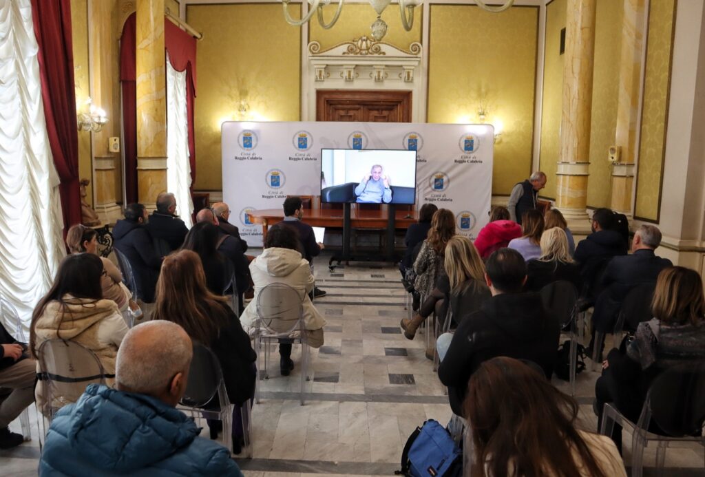 Audizione Reggio Capitale della Cultura da Palazzo San Giorgio