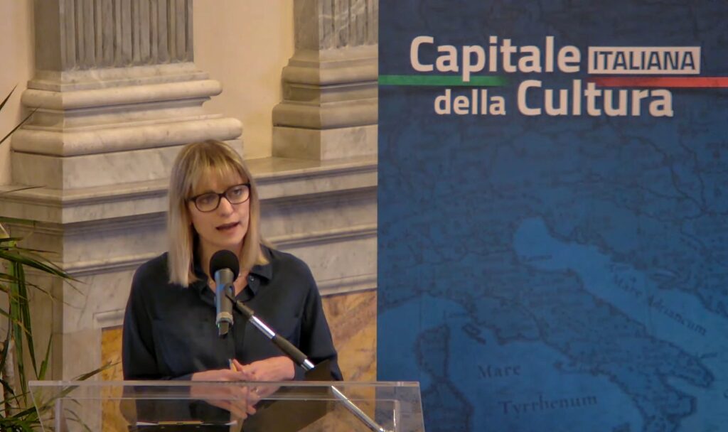 Audizione Reggio capitale della cultura Annalisa Cuzzocrea