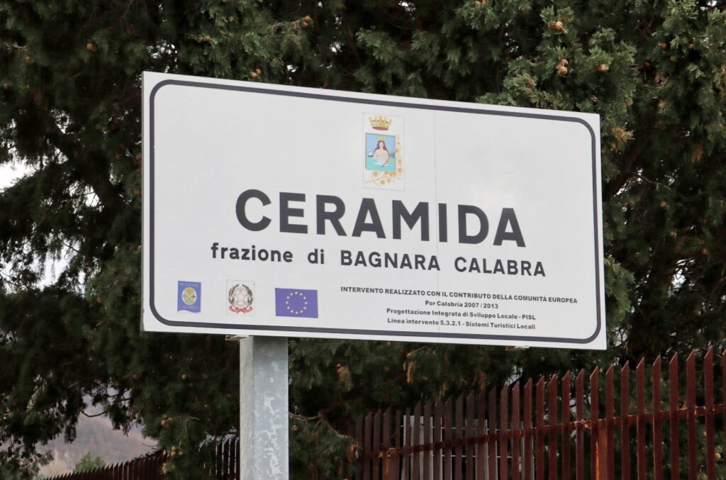 Cartello Ceramida Bagnara