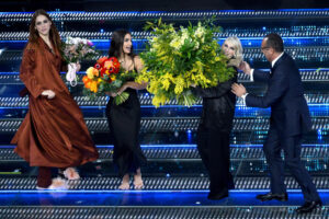 Carlo Conti, Miriam Leone, Elettra Lamborghini, Katia Follesa