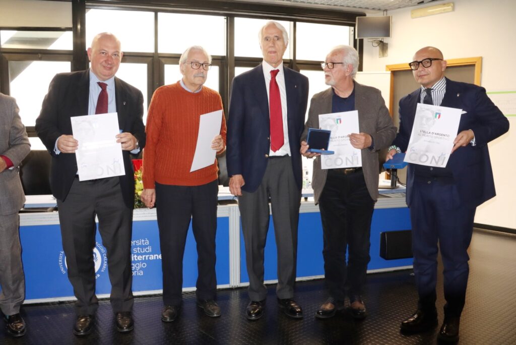 Cerimonia consegna benemerenze sportive Coni