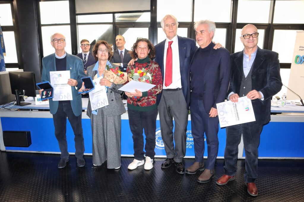 Cerimonia consegna benemerenze sportive Coni