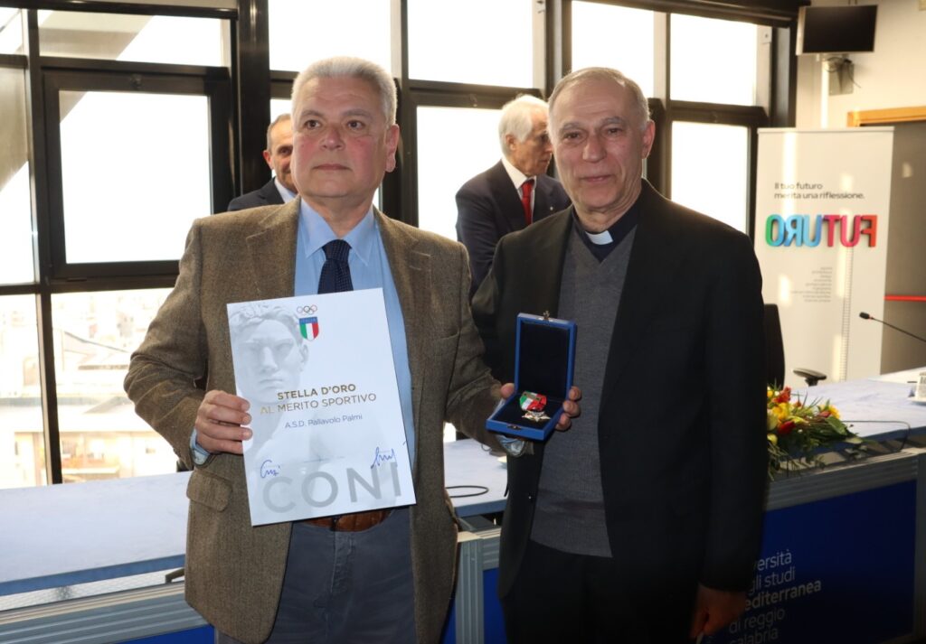 Cerimonia consegna benemerenze sportive Coni