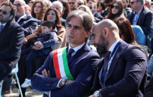 Cerimonia di inaugurazione di avvio lavori del Museo del Mare Falcomatà e Muraca