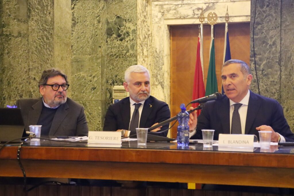 Convegno Ponte sullo Stretto tesoriere germanà blandina