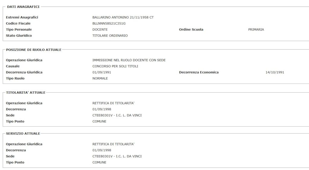 Documento insegnamento Ballarino