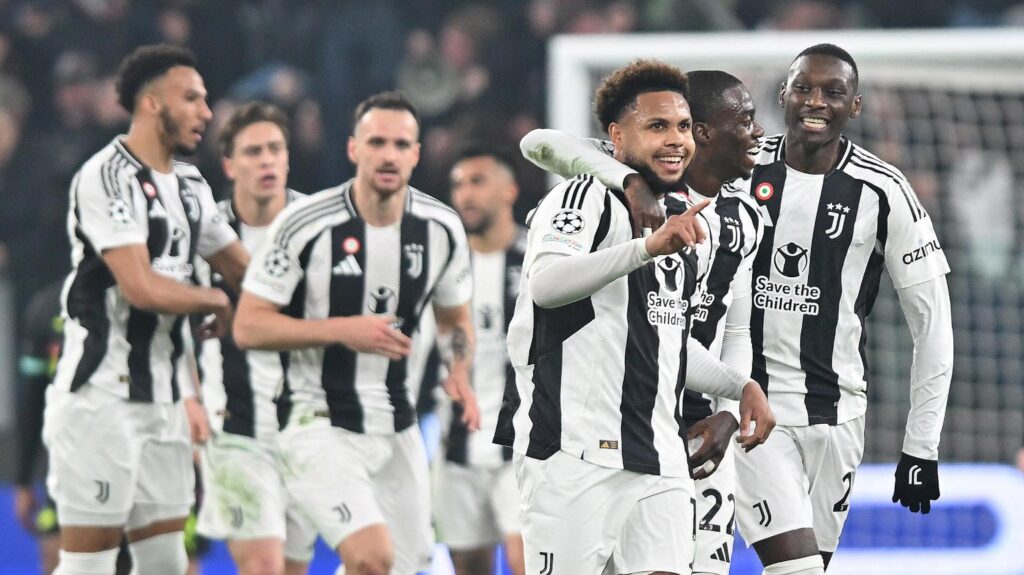 Esultanza Juventus