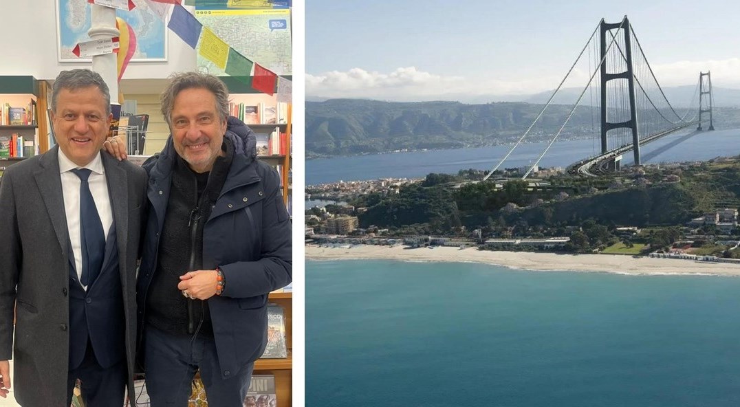 Fileccia Tozzi e Ponte sullo Stretto