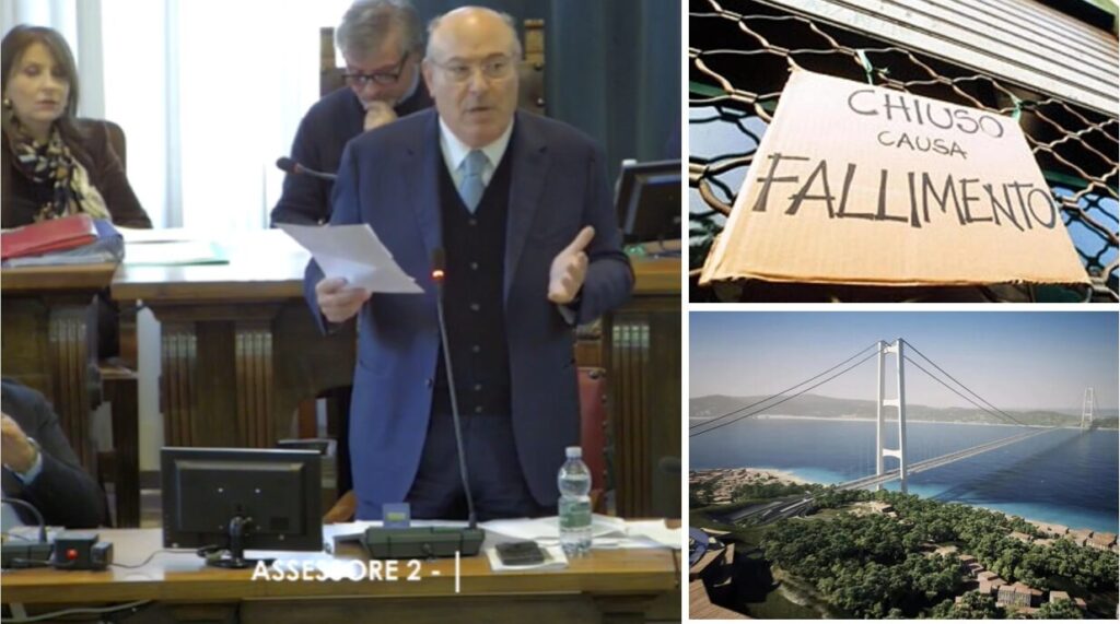 Finocchiaro - Ponte Stretto - Crisi Commercio