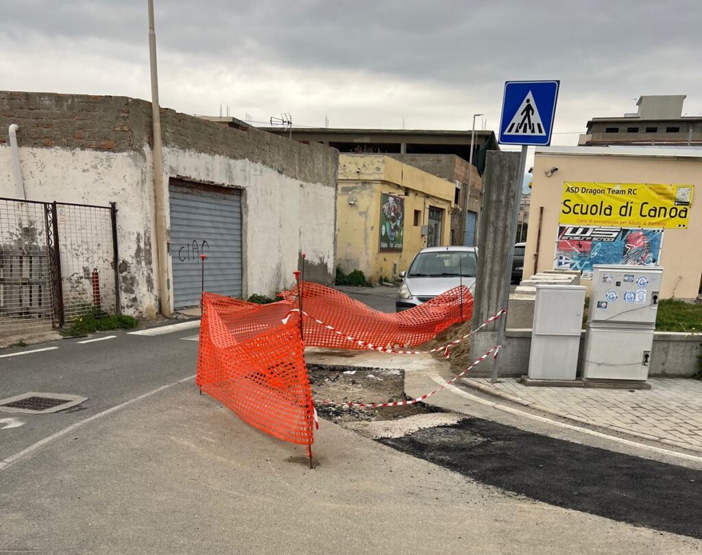 Fogna in mare parco lineare sud