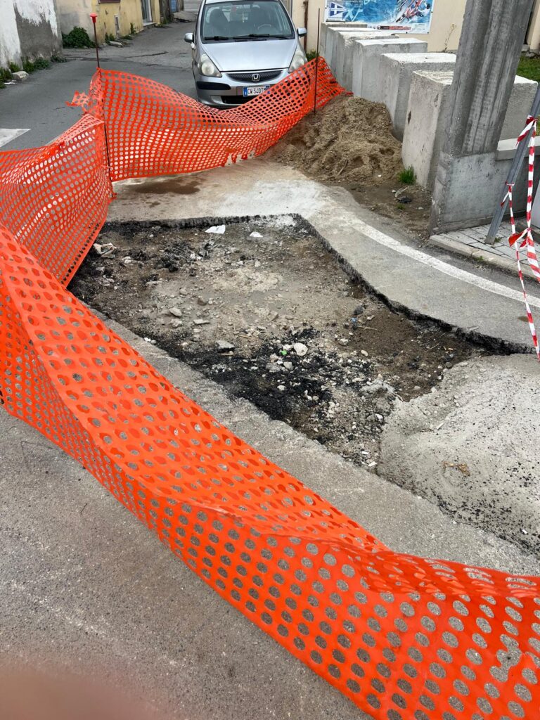 Fogna in mare parco lineare sud