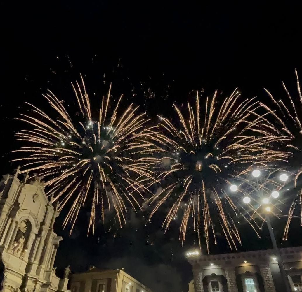 Fuochi d’artificio Festa Sant’Agata Catania (7)