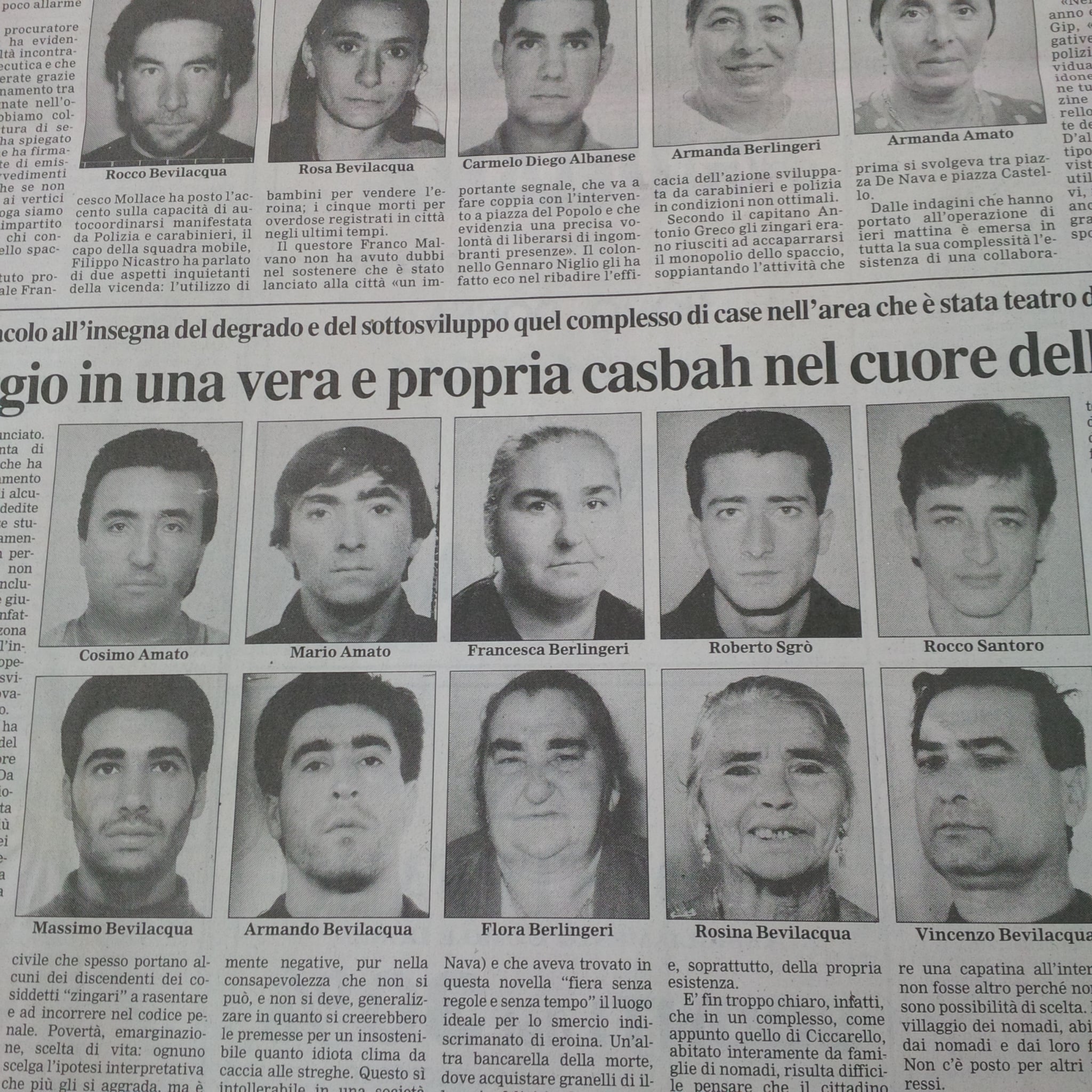 Gazzetta Sud - Clan Zingari