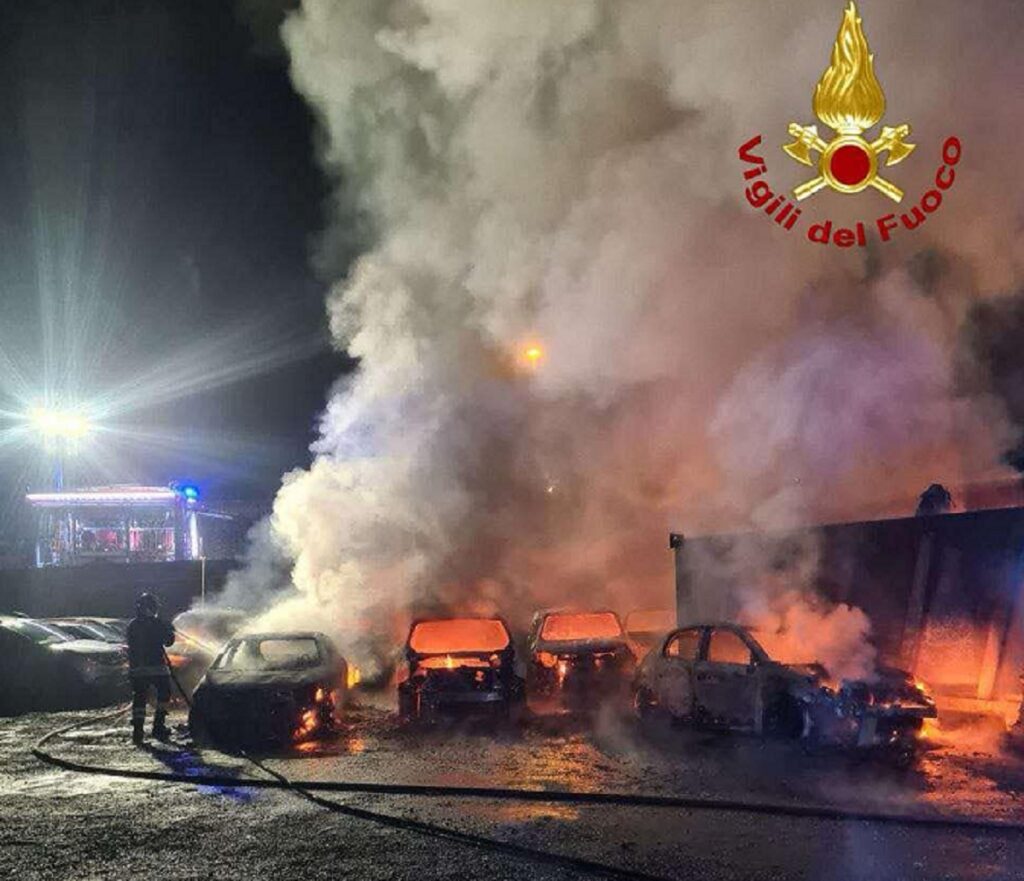 Incendio Calabria