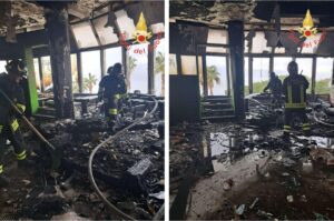 Incendio Torre Nervi