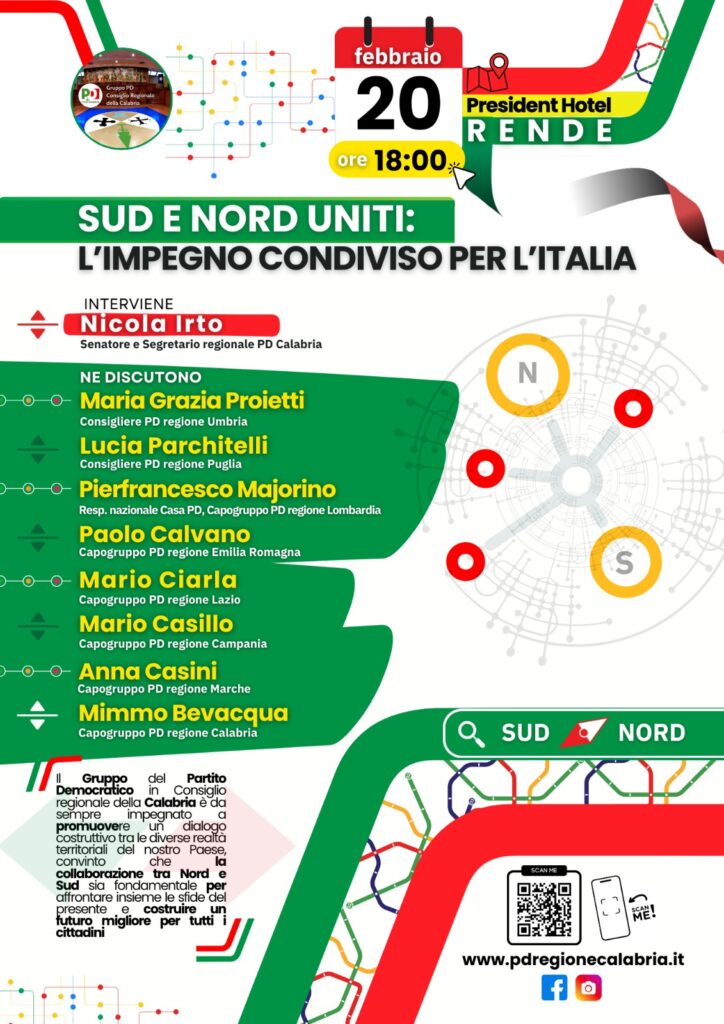 Incontro PD a Rende
