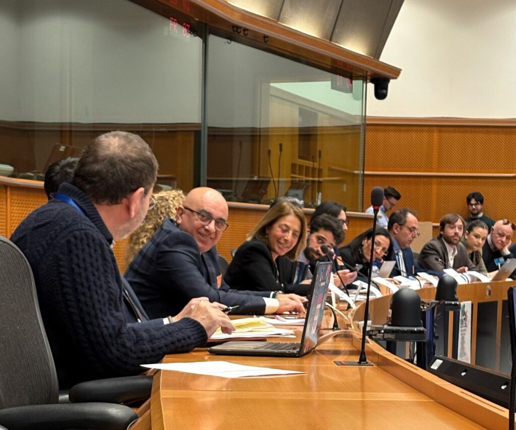 Incontro a Bruxelles dei no Ponte