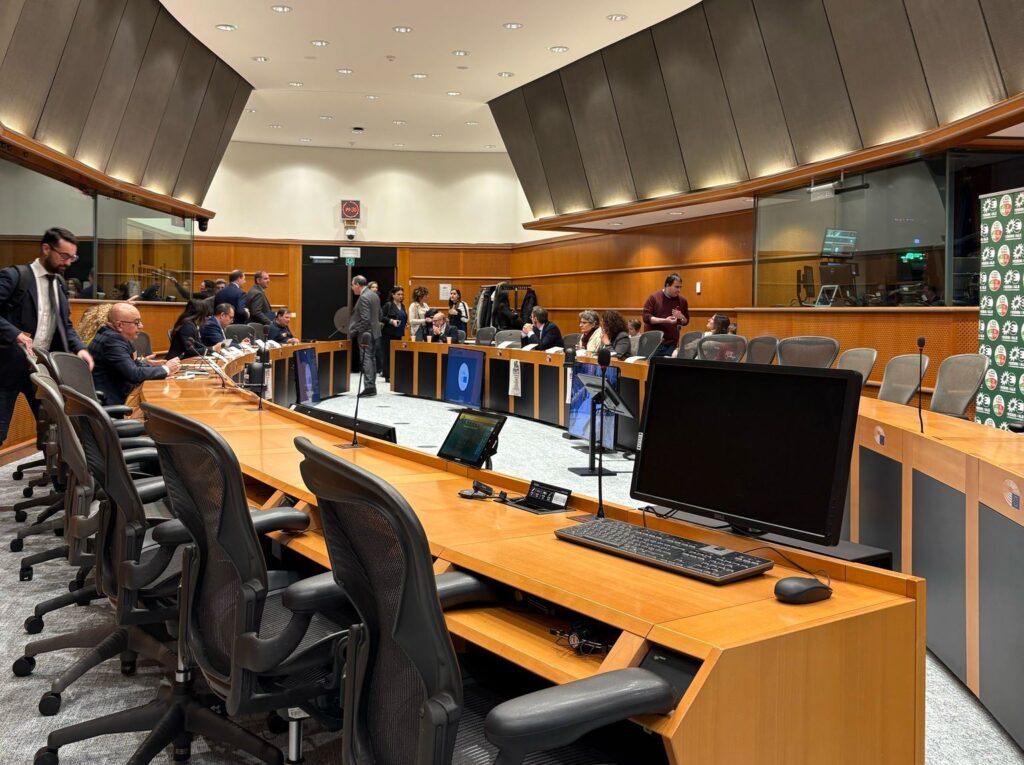 Incontro a Bruxelles dei no Ponte