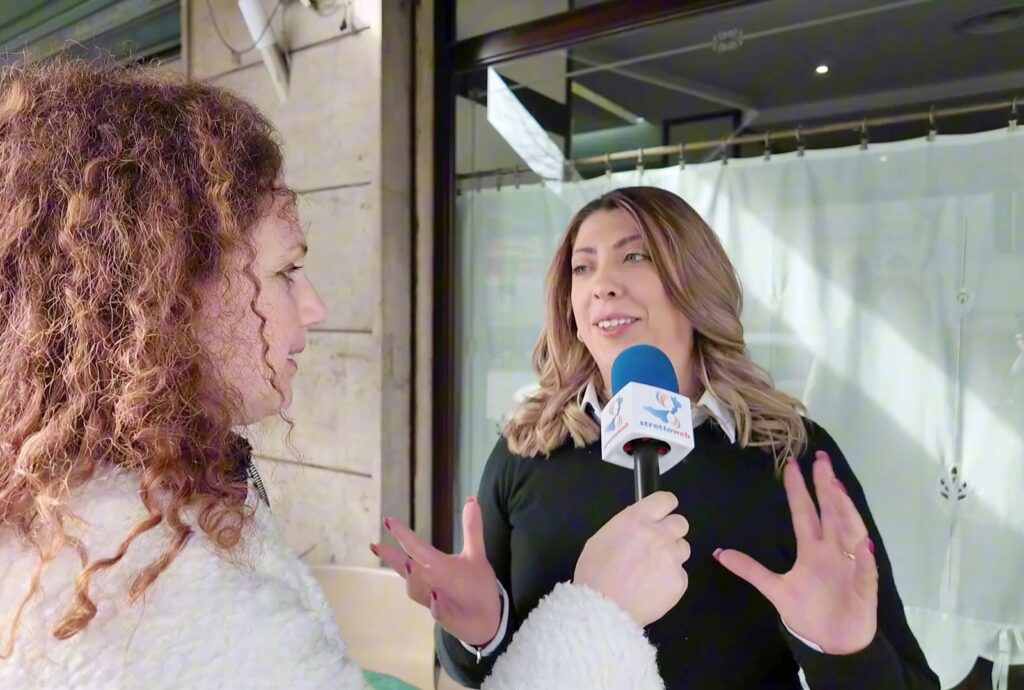 Jessica Pandolfino Bar Doddis con la giornalista Marcella Ruggeri