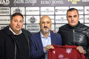 John Carrozza e dirigenti Locri