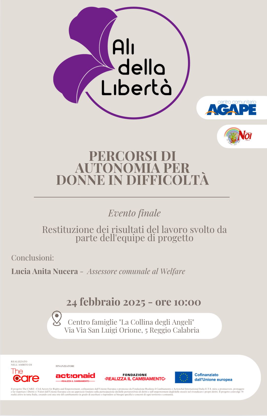 Locandina Ali della Libertà
