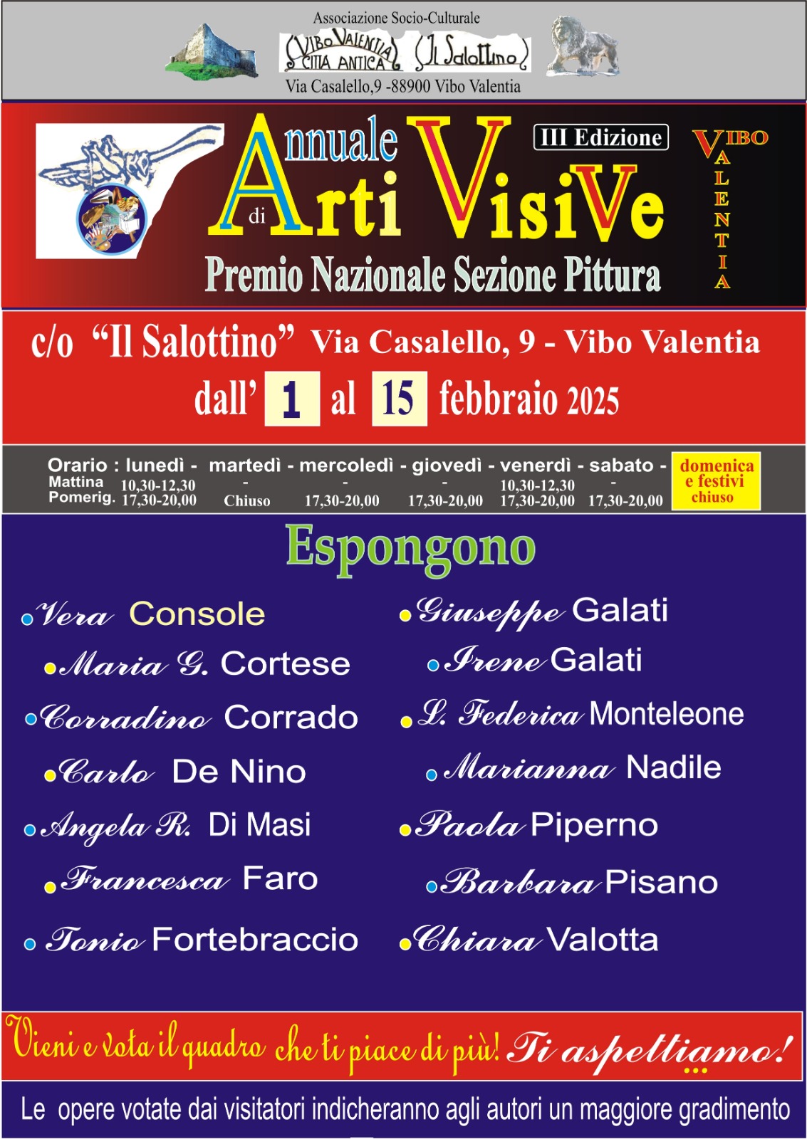 Locandina Arti Visive
