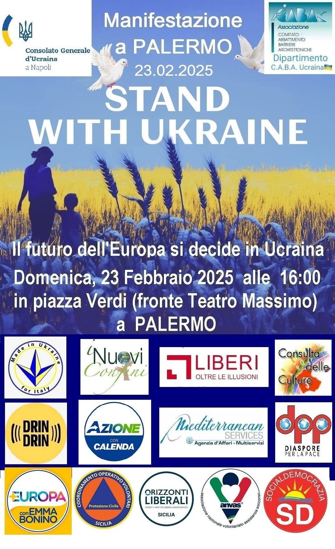 Locandina Stand with Ukraine