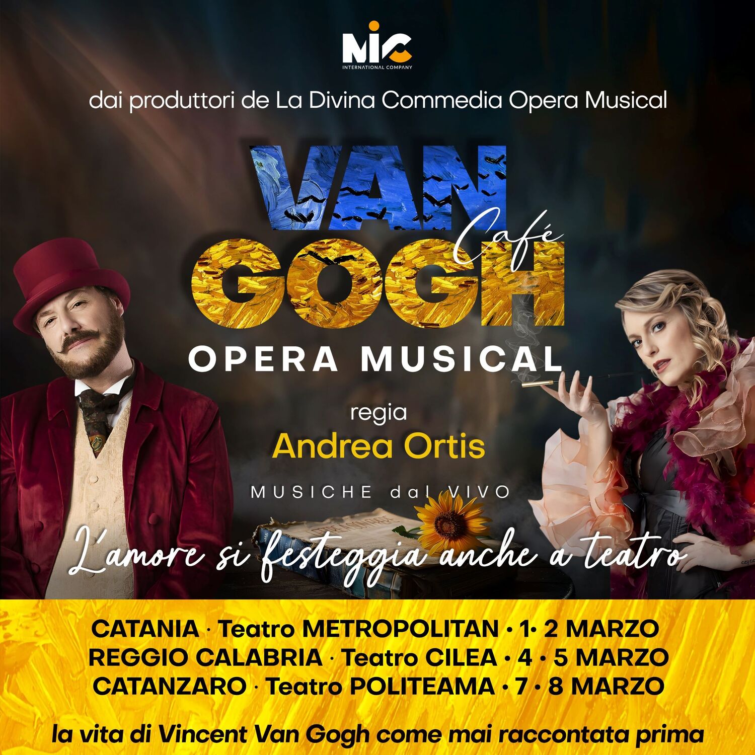 Locandina Van Gogh Opera Musical