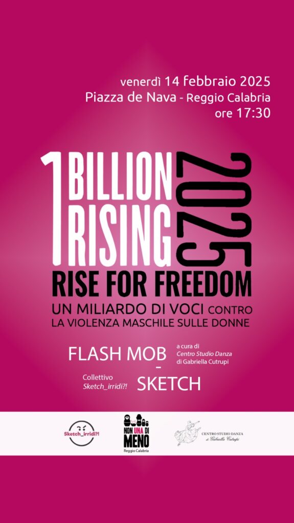 Locandina flash mob one billion rising